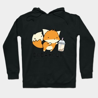 Little Fox Loves Boba A Lot! Hoodie